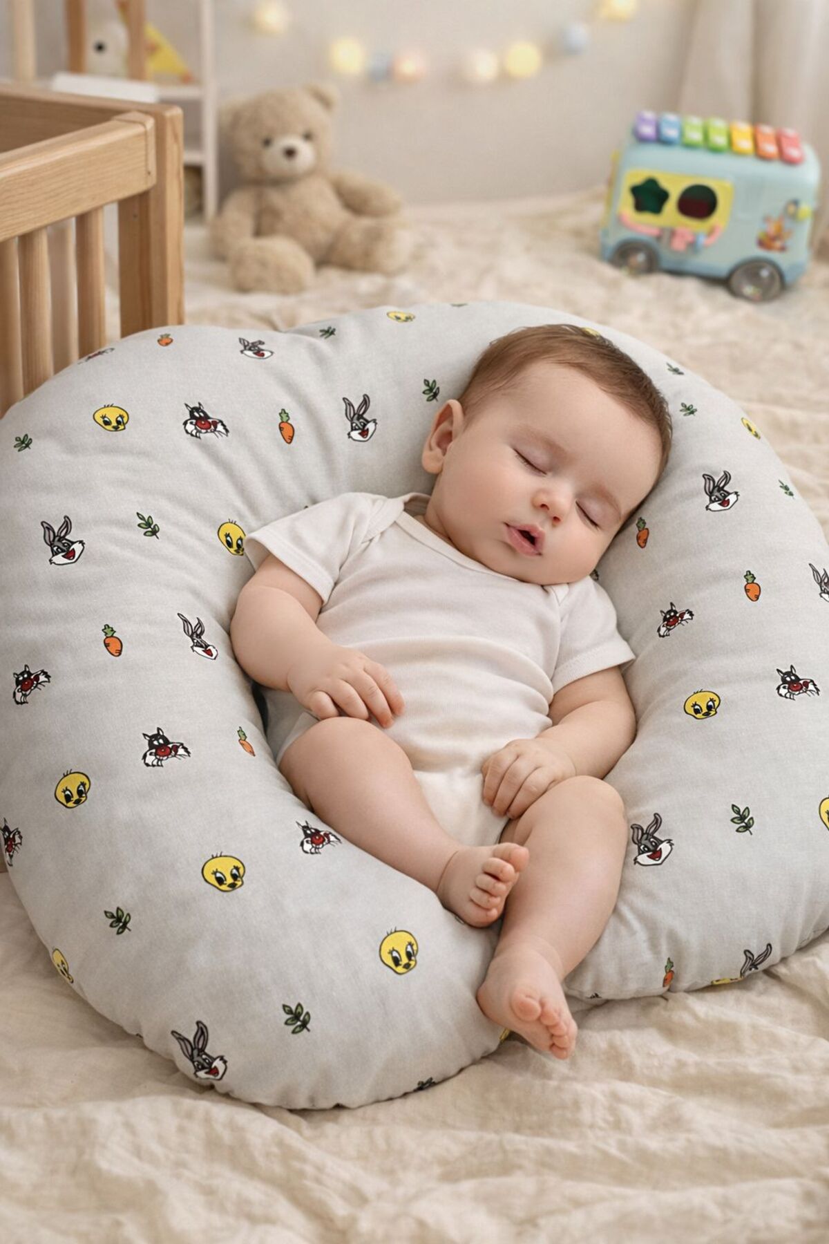 LOTUSSTEKSTİL Bebek Emzirme Yastığı fotoğrafı 2 (önizleme)
