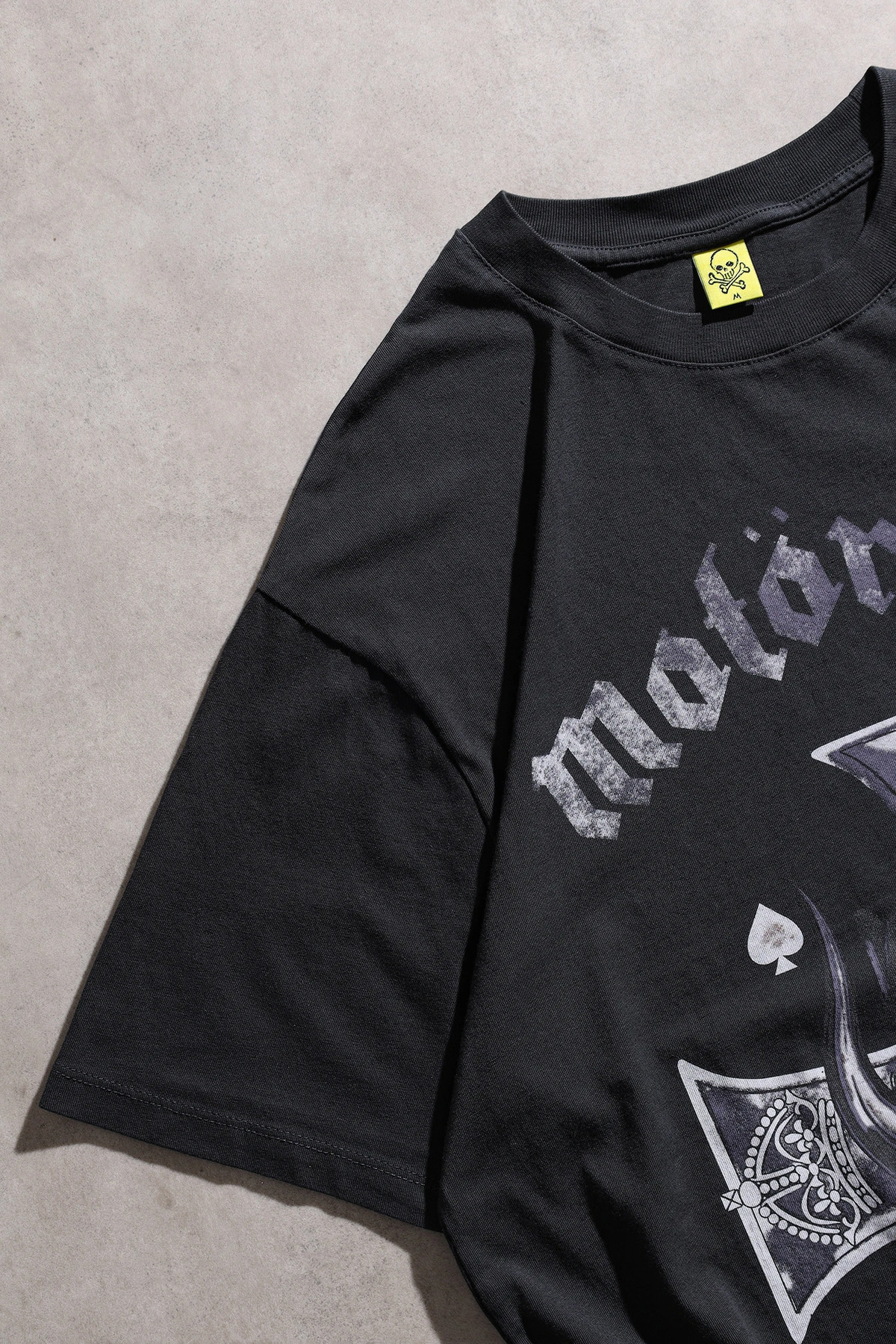 Motörhead Vintage Siyah Unisex Oversize Kısa Kol Tshirt 3
