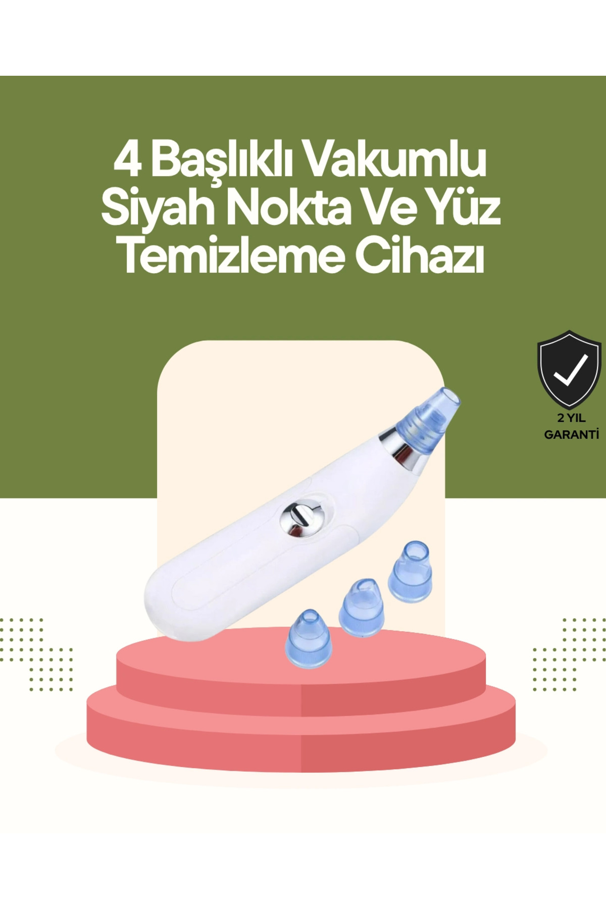 دستگاه وکیوم جوش سرسیاه چهار سره با قابلیت اتصال به USB – ابزار پاکسازی منافذ و جوانسازی پوست — ETRETR7-XUCZZZSİYAHNOKTACİHAZIIII-2TİC