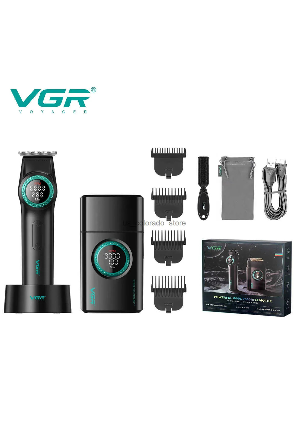 VGR Siyah V-977 & V-377 Set & UNIDENSHOP & - Fiyatı, Yorumları