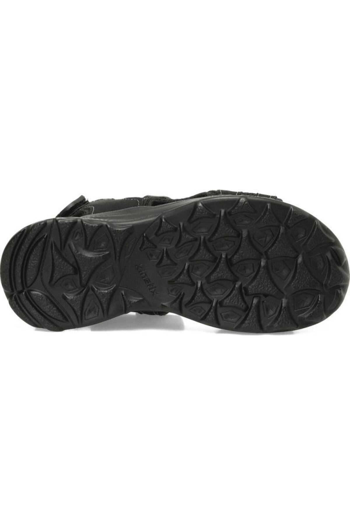 Kinetix Mendez 5FX Siyah Turuncu Anatomik Spor Sandalet görsel 7