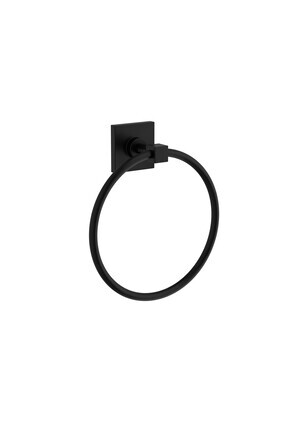 VitrA Root A4480236 Yuvarlak Havluluk, Mat Siyah
