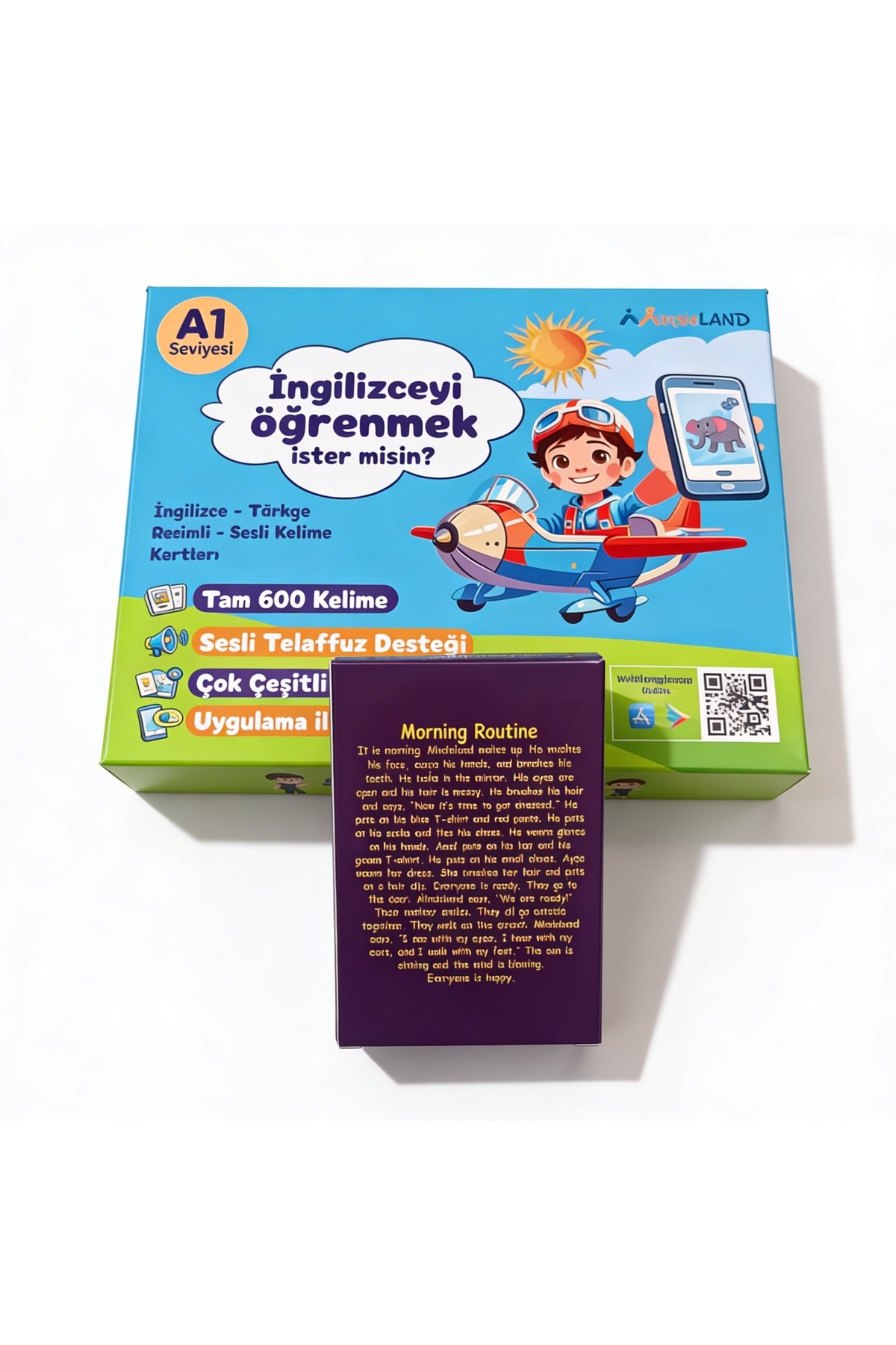 mindoland A1 Vücut Organları ve Giyisiler Kelimeleri Serisi ingilizce dil kartları sesli flash kart fotoğrafı 3 (önizleme)