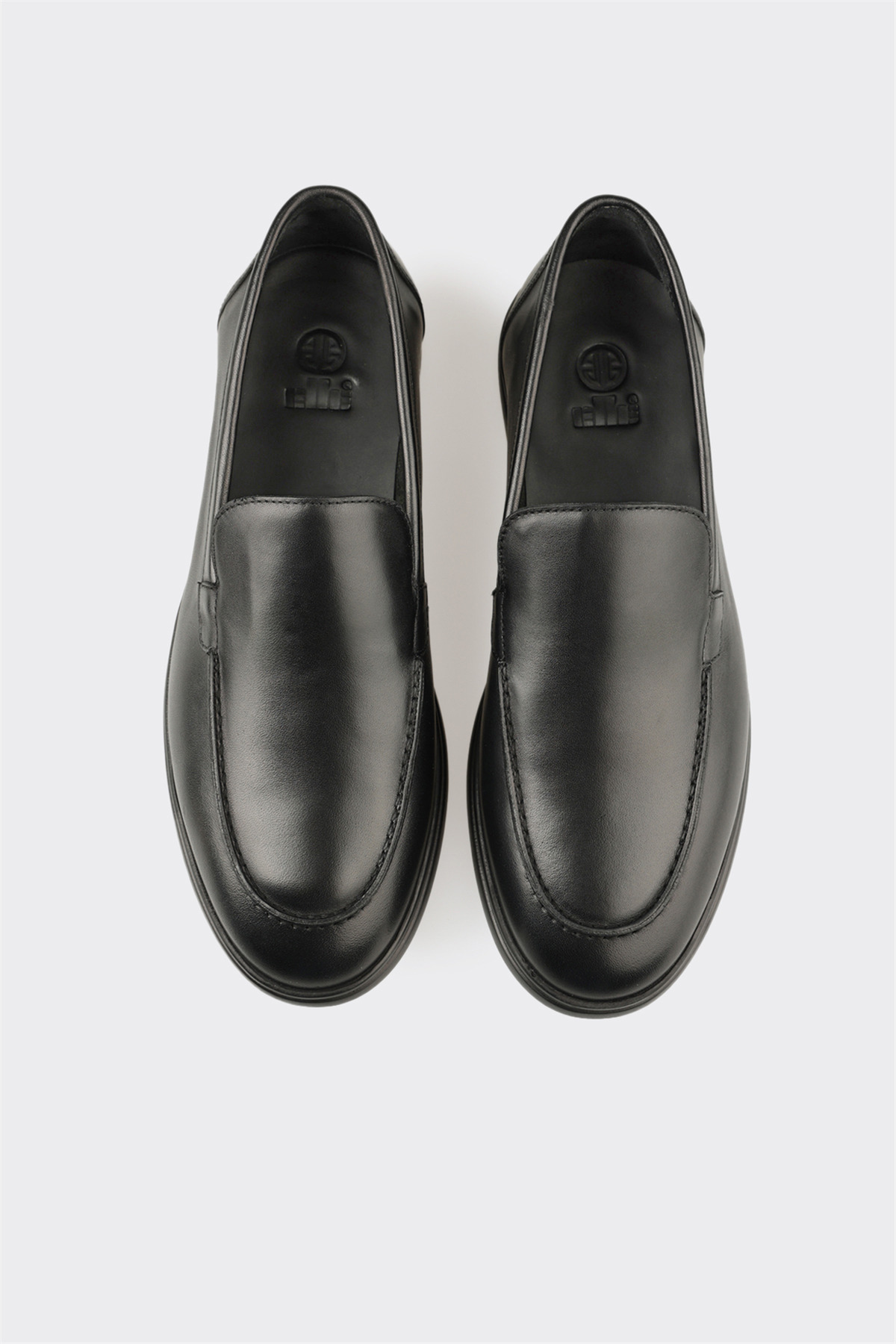 Elle Shoes Siyah Deri Erkek Günlük Ayakkabı görsel 4