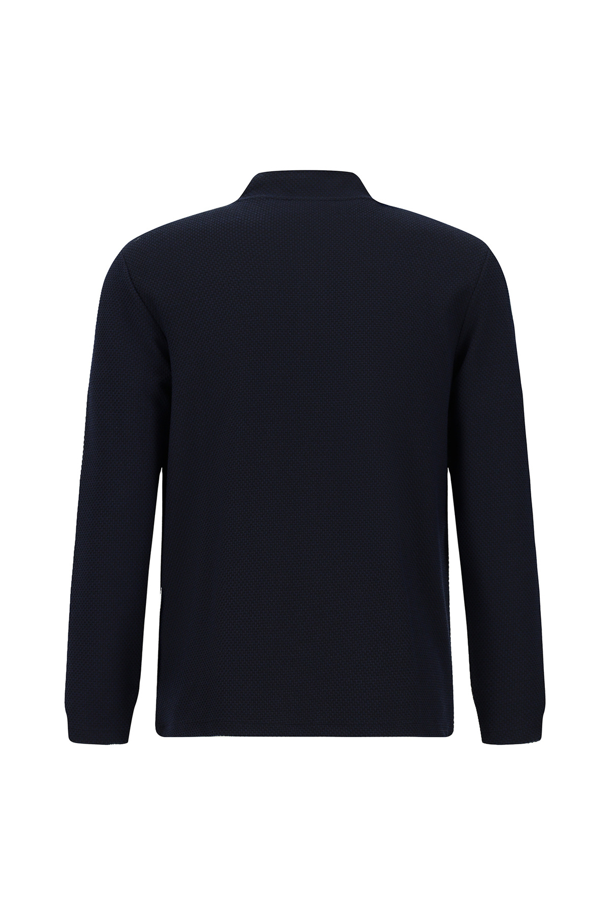 Abdullah Kiğılı  Regular Fit Fermuarlı Bato Yaka Sweatshirt - Görsel 2