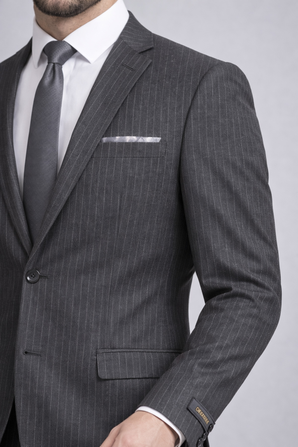 FABIO CASSEL Slim Fit Erkek Takım Elbise - Şık Modern Premium Tasarım görsel 4