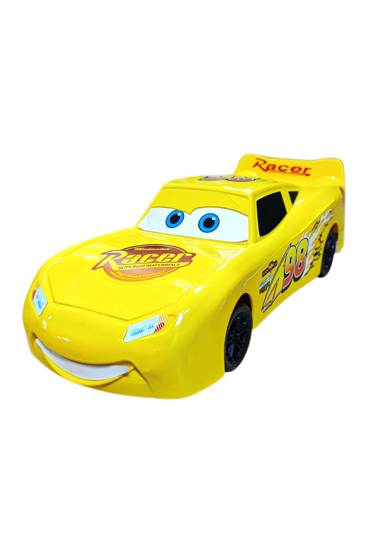 Brother Toys 27 Cm Büyük Boy Sürtmeli Kırılmaz Şimşek Mcqueen Oyuncak Araba Cars fotoğrafı 5 (önizleme)