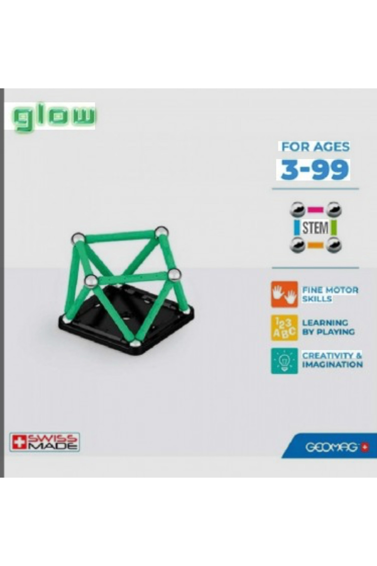 BYZ TOYS Glow Manyetik Zeka Oyunu 25 Parça fotoğrafı 4 (önizleme)