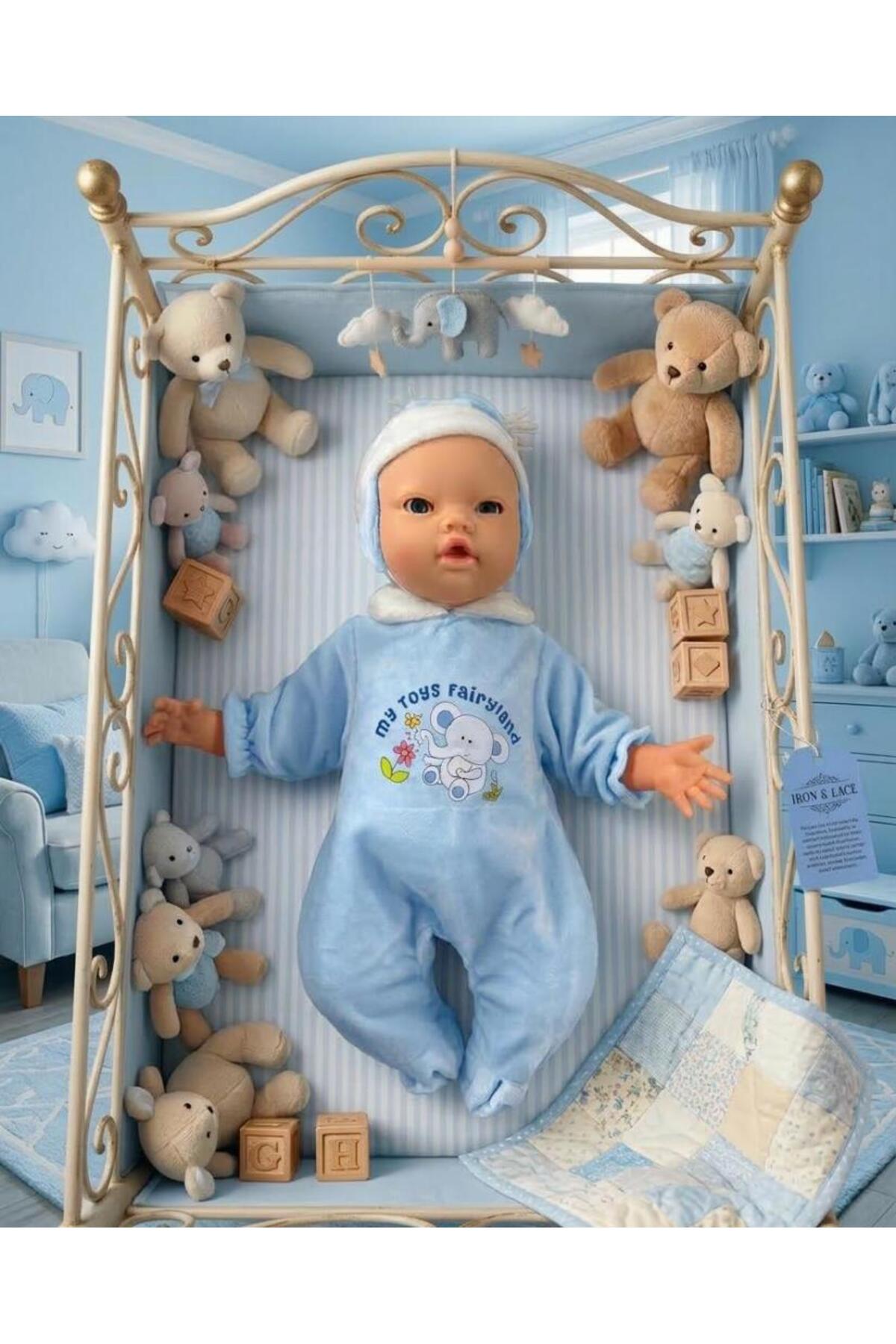 Tıfıl Toys BiBi İnteraktif Konuşan ve Gülen Elektronik Mimikli Aksesuarlı Et Bebek fotoğrafı 3 (önizleme)