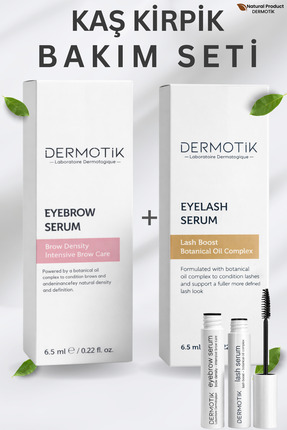 Dermotik Kaş Kirpik Bakım Serumu – Gürleştirme, Uzatma ve Besleyici Güçlendir...