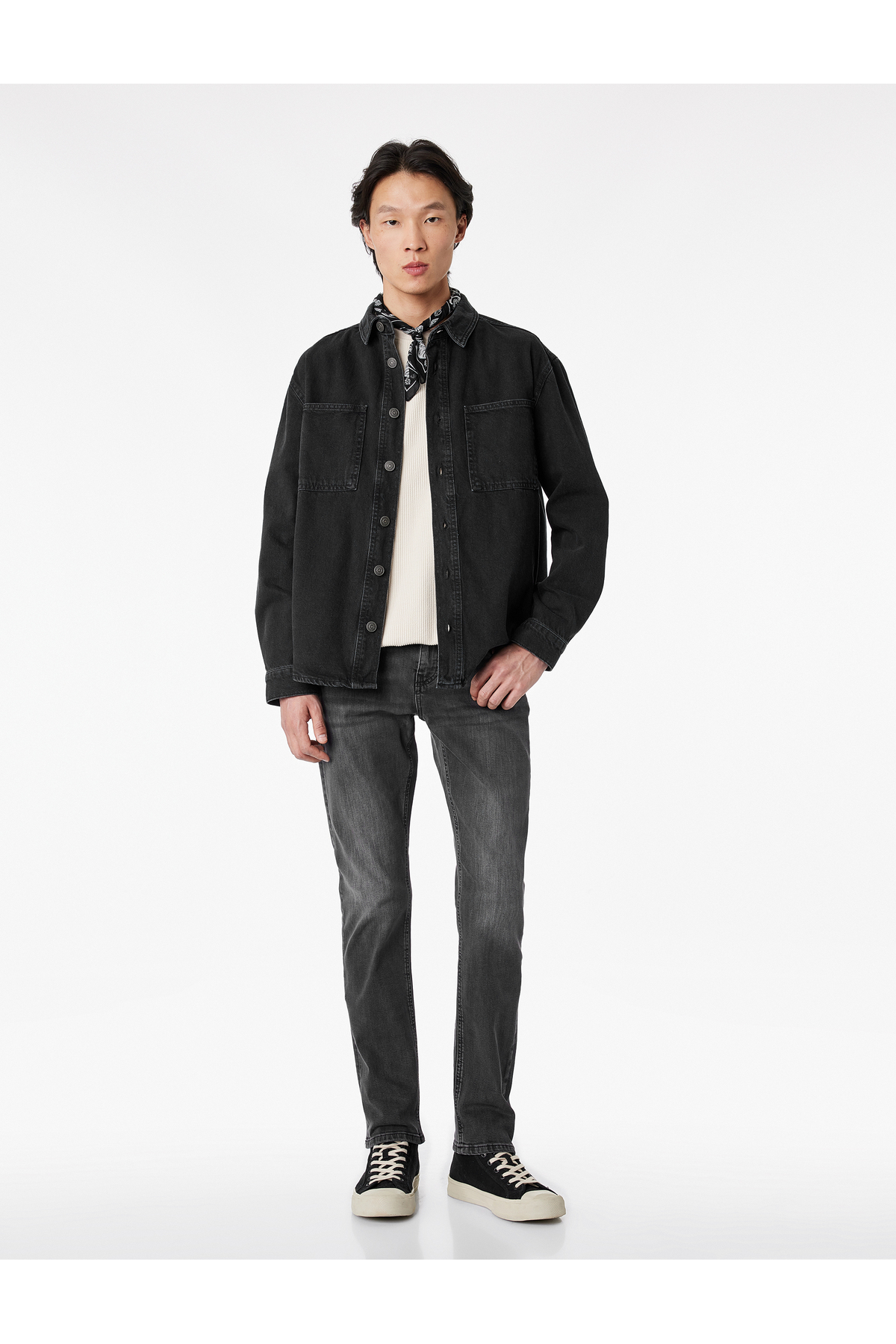 شلوار جینمردانهKotonمشکی شلوار جینمردانهKotonمشکی