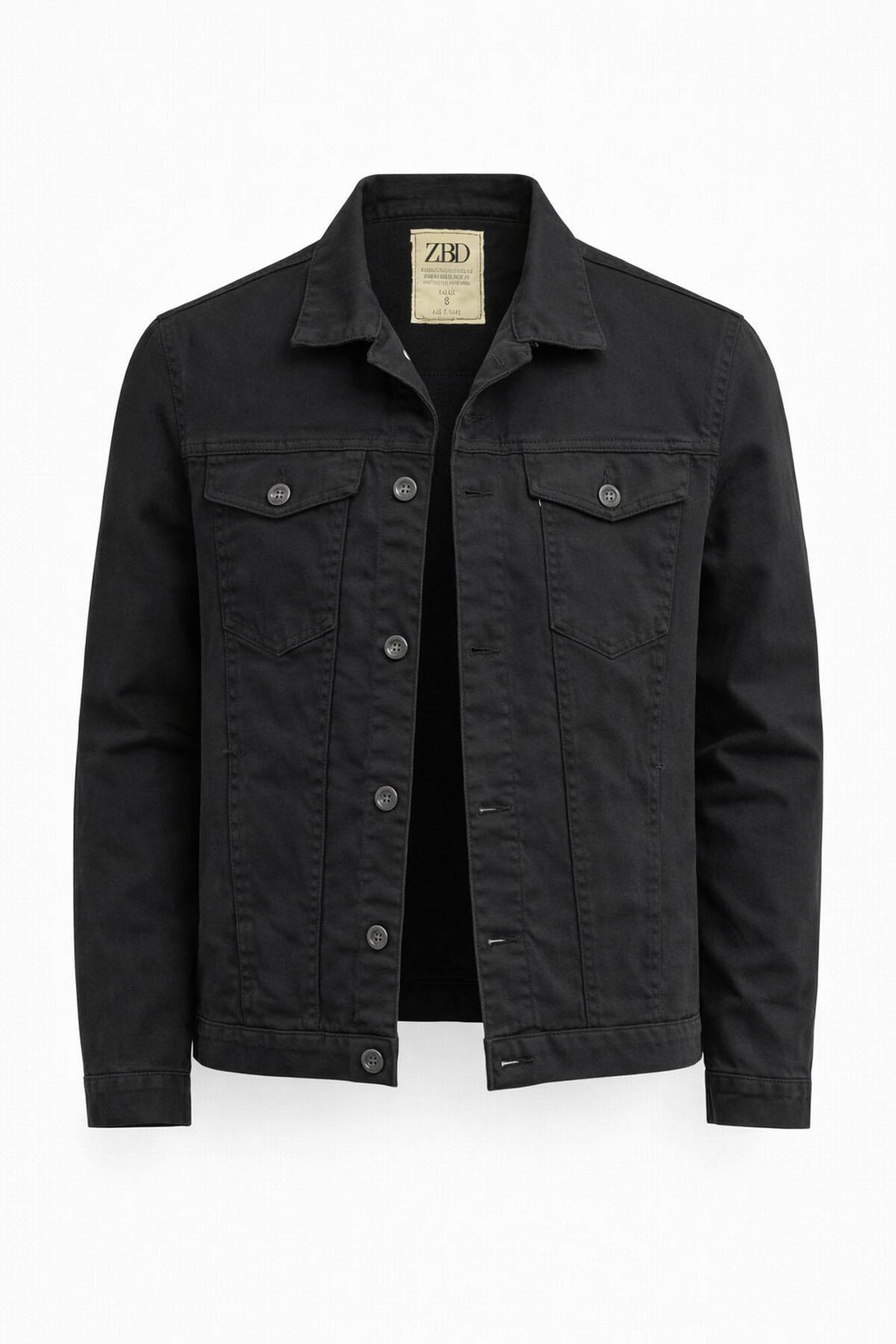 CLASSİCS MEN Zbd Erkek Jean Denim Standart Kalıp Cepli Düğmeli Kot