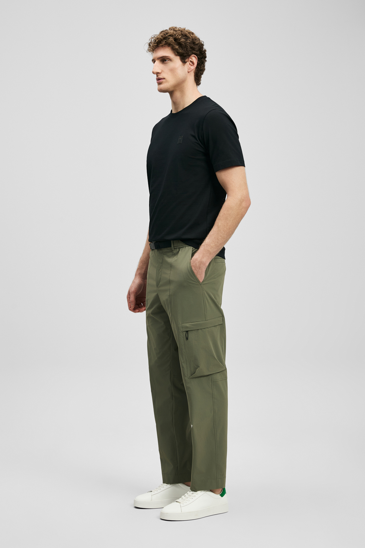 Lufian  Pablo Modern Grafik T- Shirt Siyah - Görsel 3