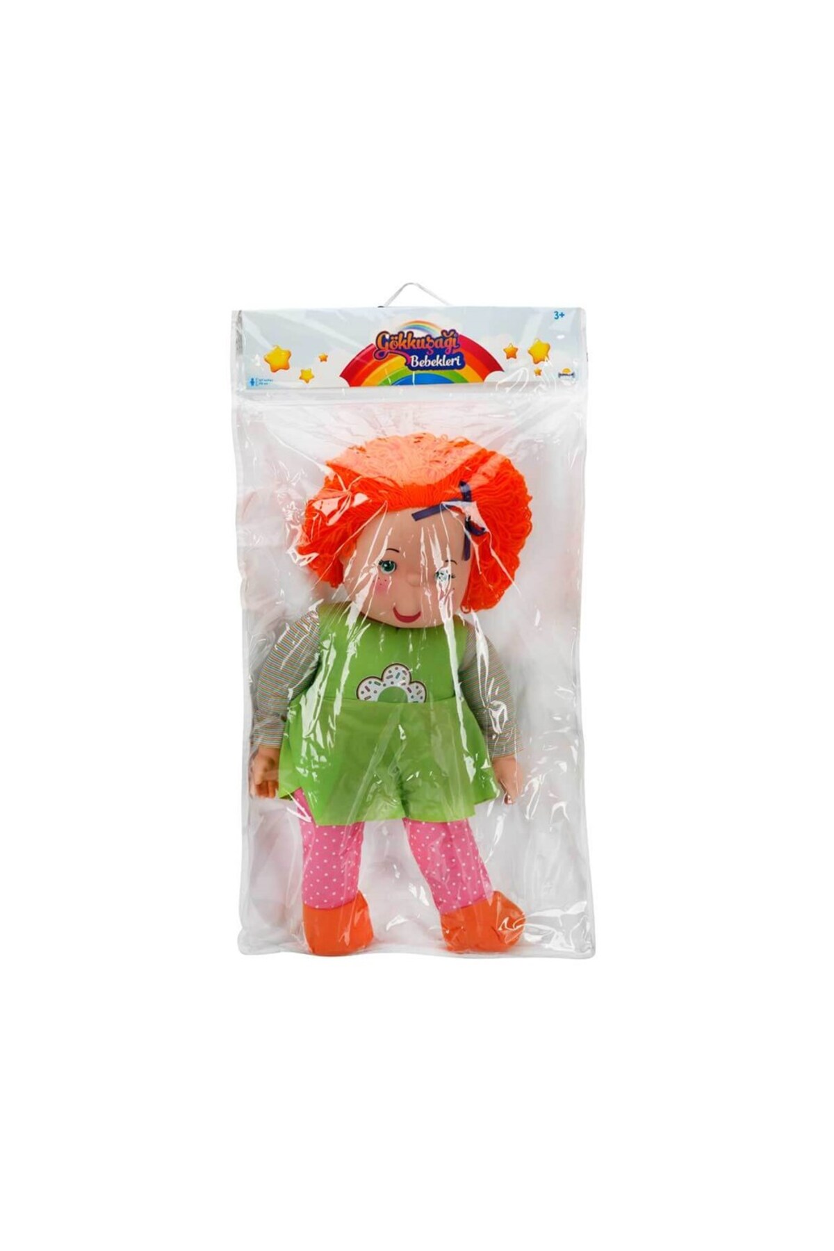 Sunman Gökkuşağı Bebekleri 70 cm. 23471 Turuncu fotoğrafı 2 (önizleme)