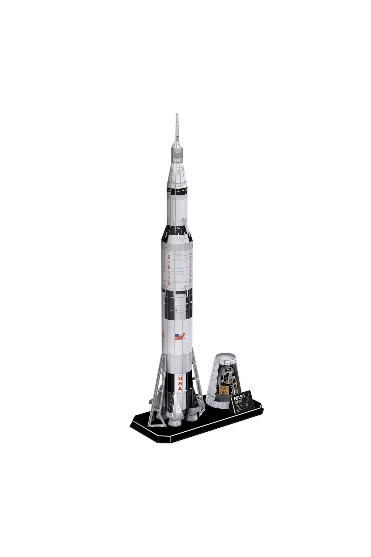 Cubic Fun NASA - Apollo Saturn V Roket 3D Puzzle DS1059h - Fiyatı