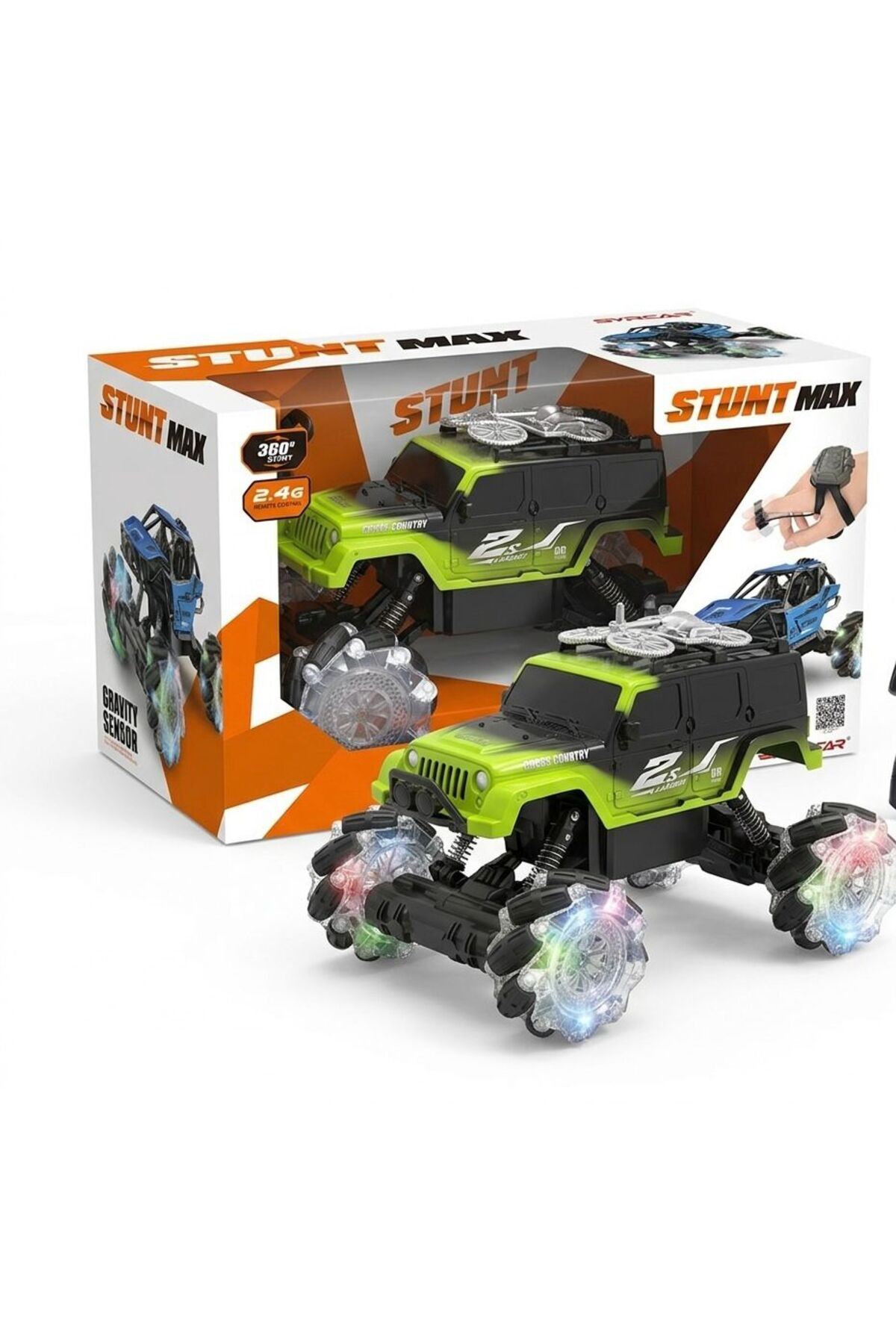 SYRCAR STUNT MAX 2.4G Gravity Sensor Uzaktan Kumandalı Akrobatik
