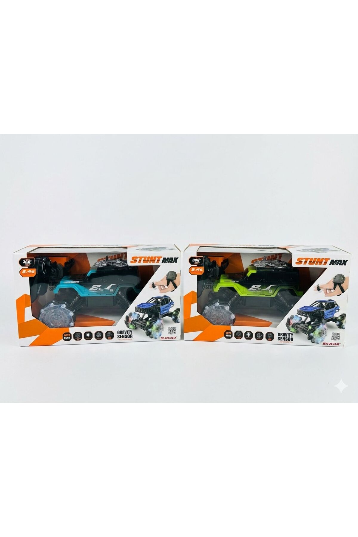 SYRCAR STUNT MAX 2.4G Gravity Sensor Uzaktan Kumandalı Akrobatik
