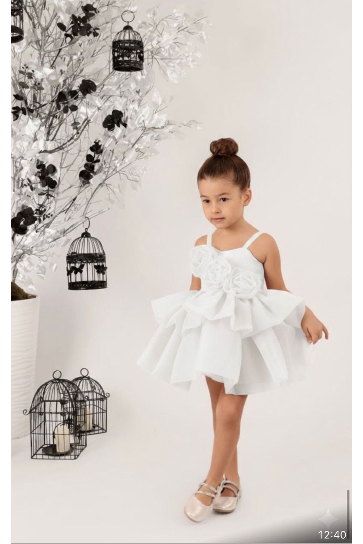GLY STORE Kız Çocuk Bebe Elbisesi