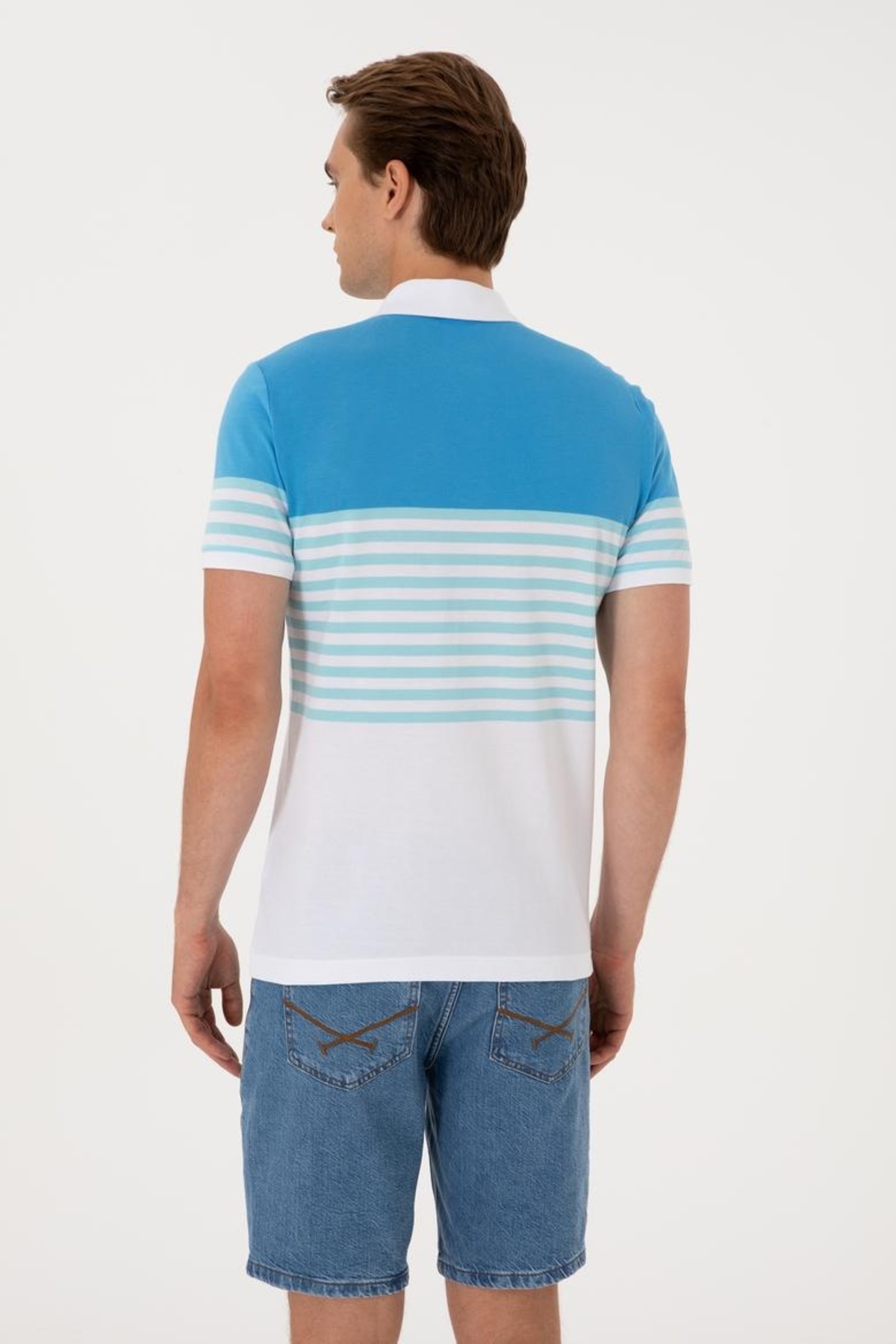 پولوشرت مردانه یقه پلو | یو اس پولو U.S. Polo Assn. 2105709 TR - تصویر 5