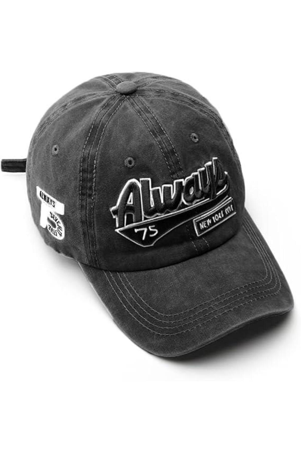 valkyrie Vintage Baseball Şapka Unisex Ayarlanabilir Pamuk Spor Günlük Şapka Cap Siyah görsel 2