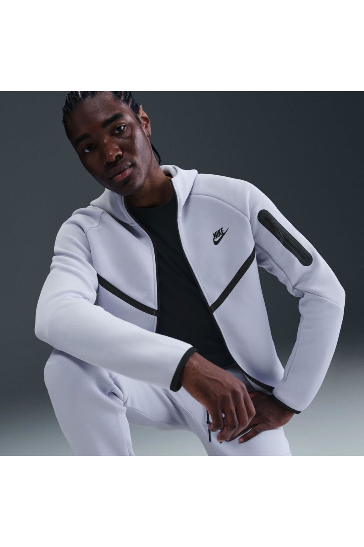 سویشرت مردانه Tech Fleece Windrunner Hoodie نایکی سویشرت اسپرت Nike