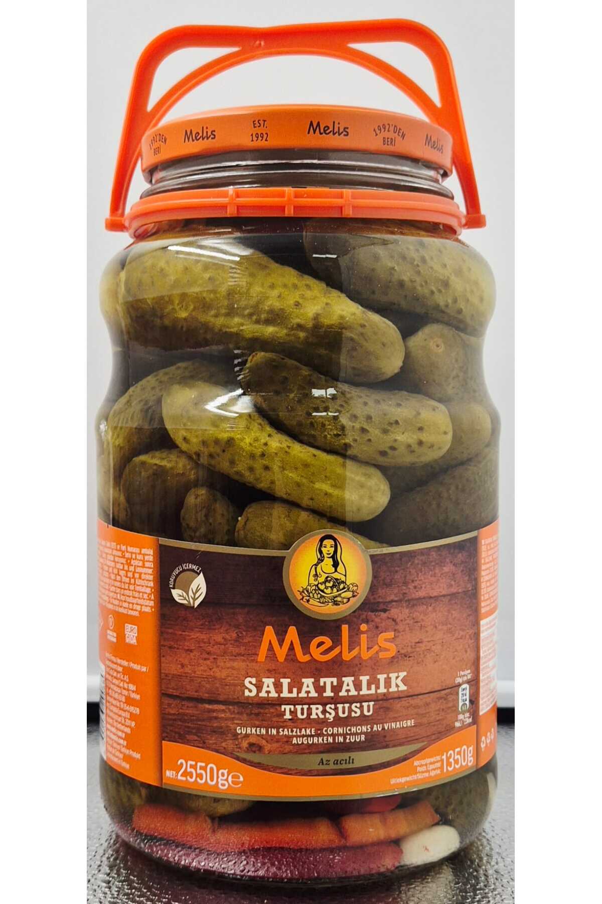 Melis Nakladané uhorky 2,5 kg