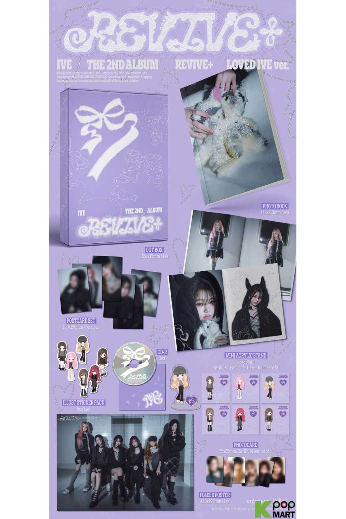 Kpop Dünyasi IVE – THE 2ND ALBUM [REVIVE+] (LOVED IVE Ver