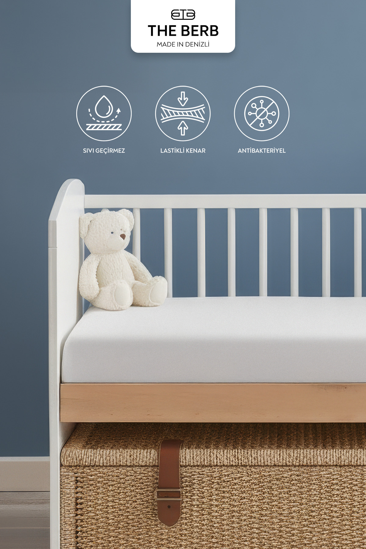 Baby Alezi 100% Cotton Liquid Proof | No Rustling | Anti Allergenic Baby & Kids Alezi