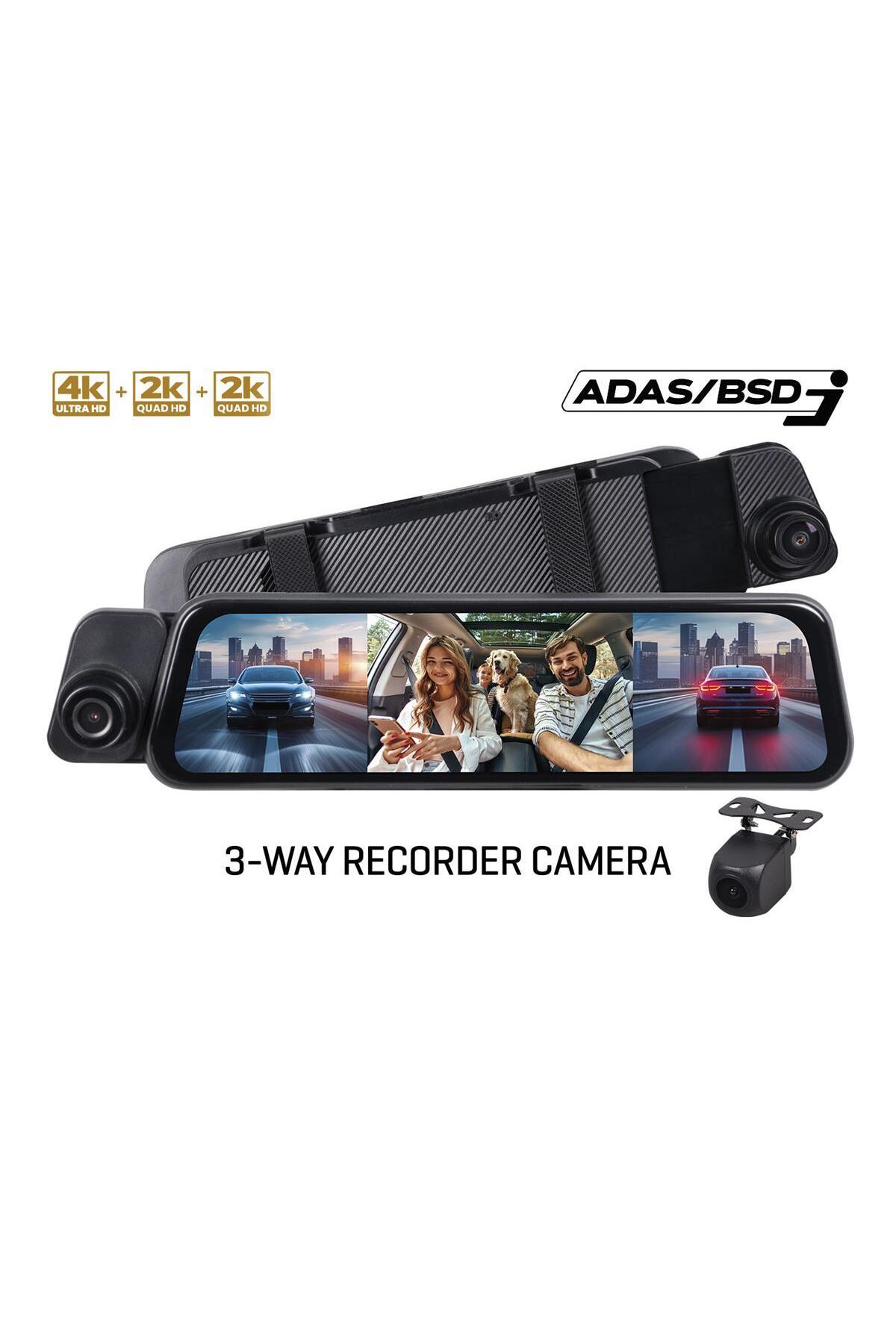 ファントムさん専用　カーオーディオ 3台セット For-X X-966DVR AYNA TİPİ KAYIT KAMERA SİSTEMİ 3 KAMERALI - Fiyatı