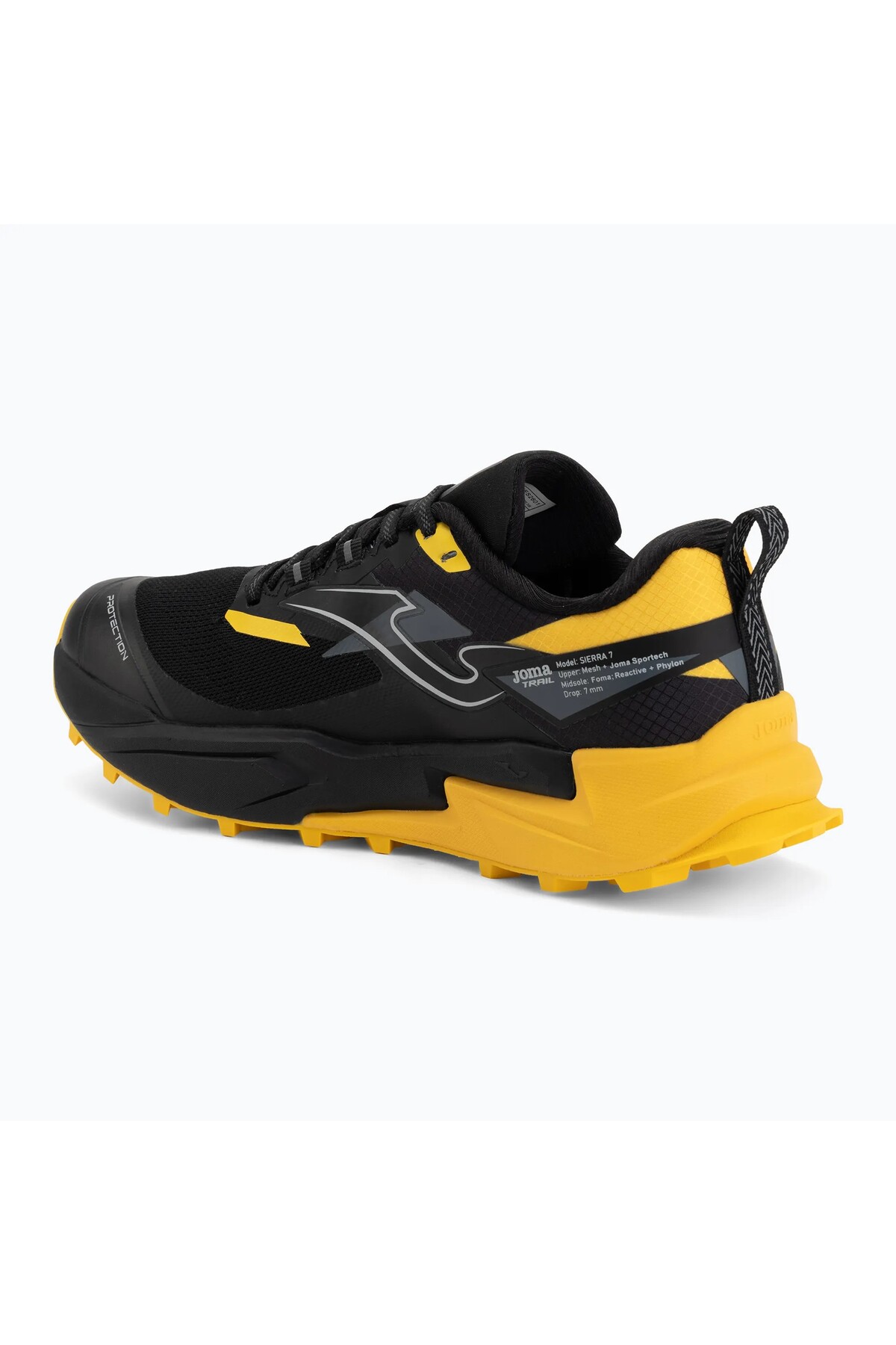 Joma TKSIES2601 Sierra Erkek Yürüyüş/Koşu Ayakkabısı Siyah görsel 3