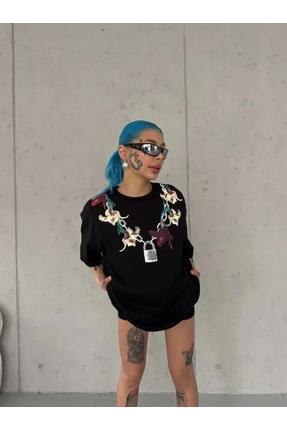 buğrahayalin Baskılı T-Shirt Kısa Kol Bisiklet Yaka Regular Rahat Kalıp Günlü...