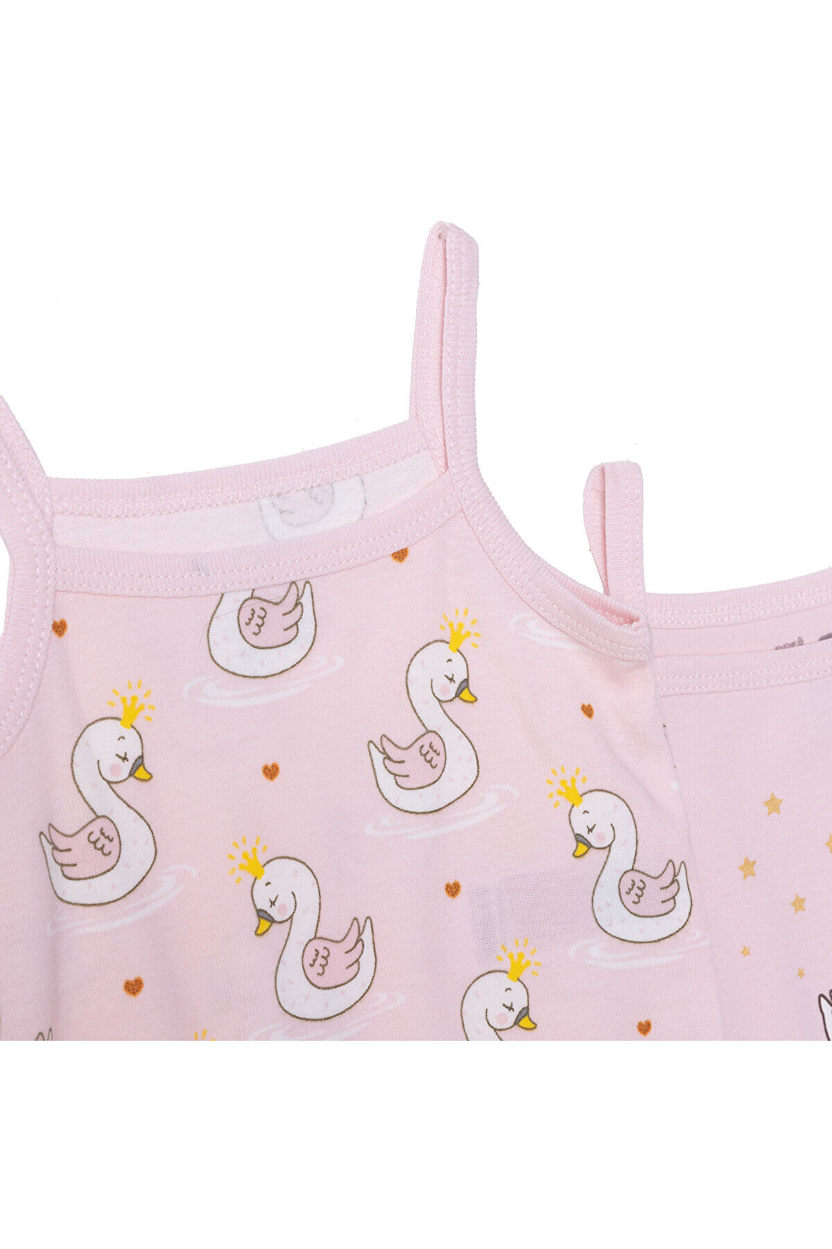 ebebek Hello Baby HelloBaby Kız Bebek 2li Body Bisiklet Yaka İp Askılı fotoğrafı 3 (önizleme)