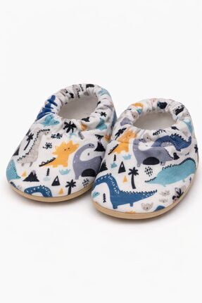 Pico Baby Kaydırmaz Tabanlı / Desenli Pamuklu Yazlık Bebek Patiği / Kreş Ayak...