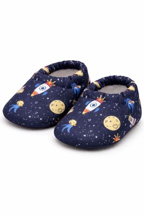Pico Baby Kaydırmaz Tabanlı / Desenli Pamuklu Yazlık Bebek Patiği / Kreş Ayak...