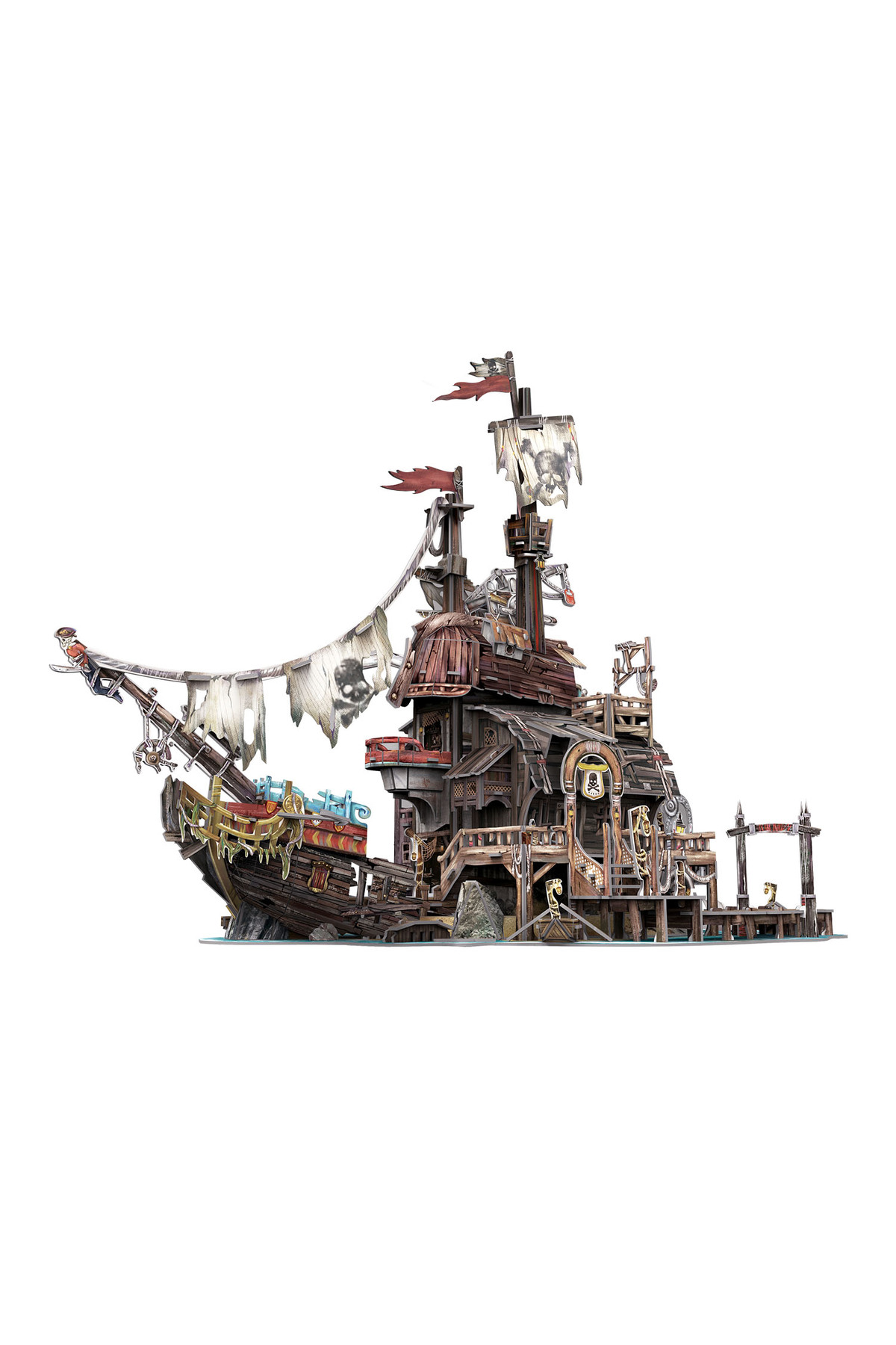 Cubic Fun Tortuga Korsan Koyu 3D Puzzle T4039h - Fiyatı, Yorumları