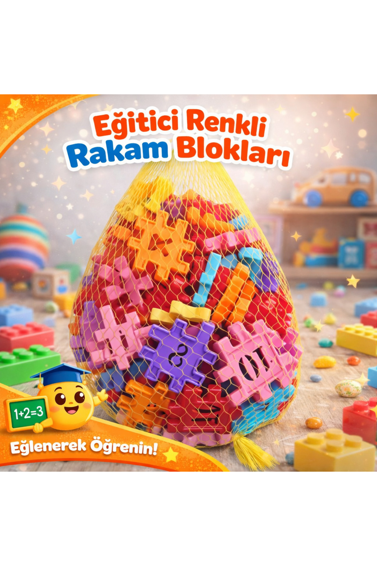 Renkli Dükkan2 Eğitici Renkli Rakam Blokları fotoğrafı 2 (önizleme)