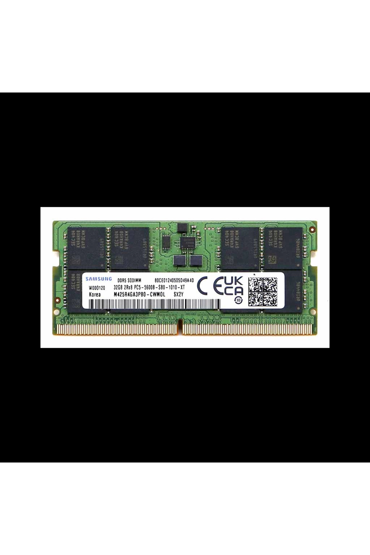 Samsung Samso5600/32, 32gb, Ddr5, 5600mhz, Cl46, 1.1v Notebook Ram