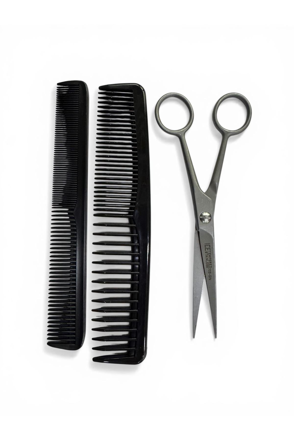 Croc Set01 3Lü Berber Seti Makas + 2 Adet Tarak - Fiyatı, Yorumları