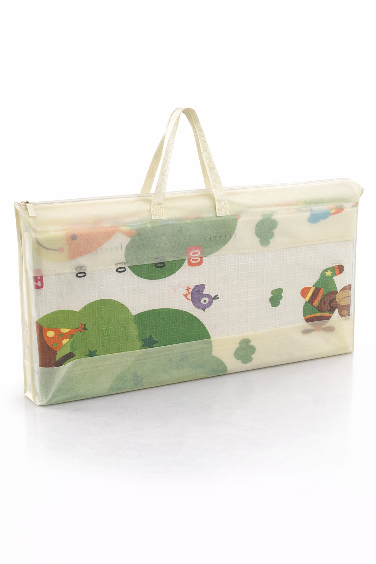 ESTİ Çift Taraflı Çocuk Oyun Matı – Öğretici Tasarım & Çiftlik Dünyası Katlanabilir Halı - 160x180 cm fotoğrafı 5 (önizleme)