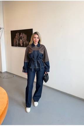 AEP COLLECTION DENİM CEKET TAKIM