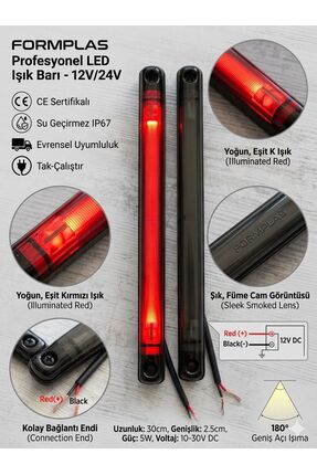 FORMPLAS yeni model kabin arkası led