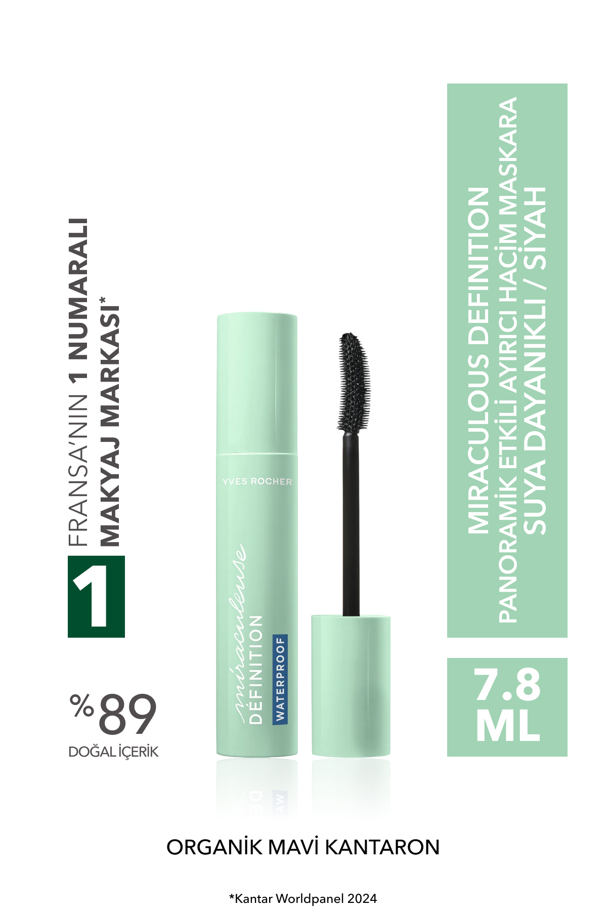Yves Rocher Miraculous Definition Panoramik Etkili Ayırıcı Hacim Maskara - Suya Dayanıklı - Siyah - Fiyatı, Yorumları