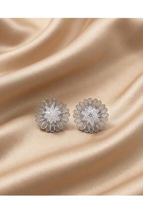 Aymer Bijuteri Xuping Jewelry Mini Filigran Çiçek Küpe