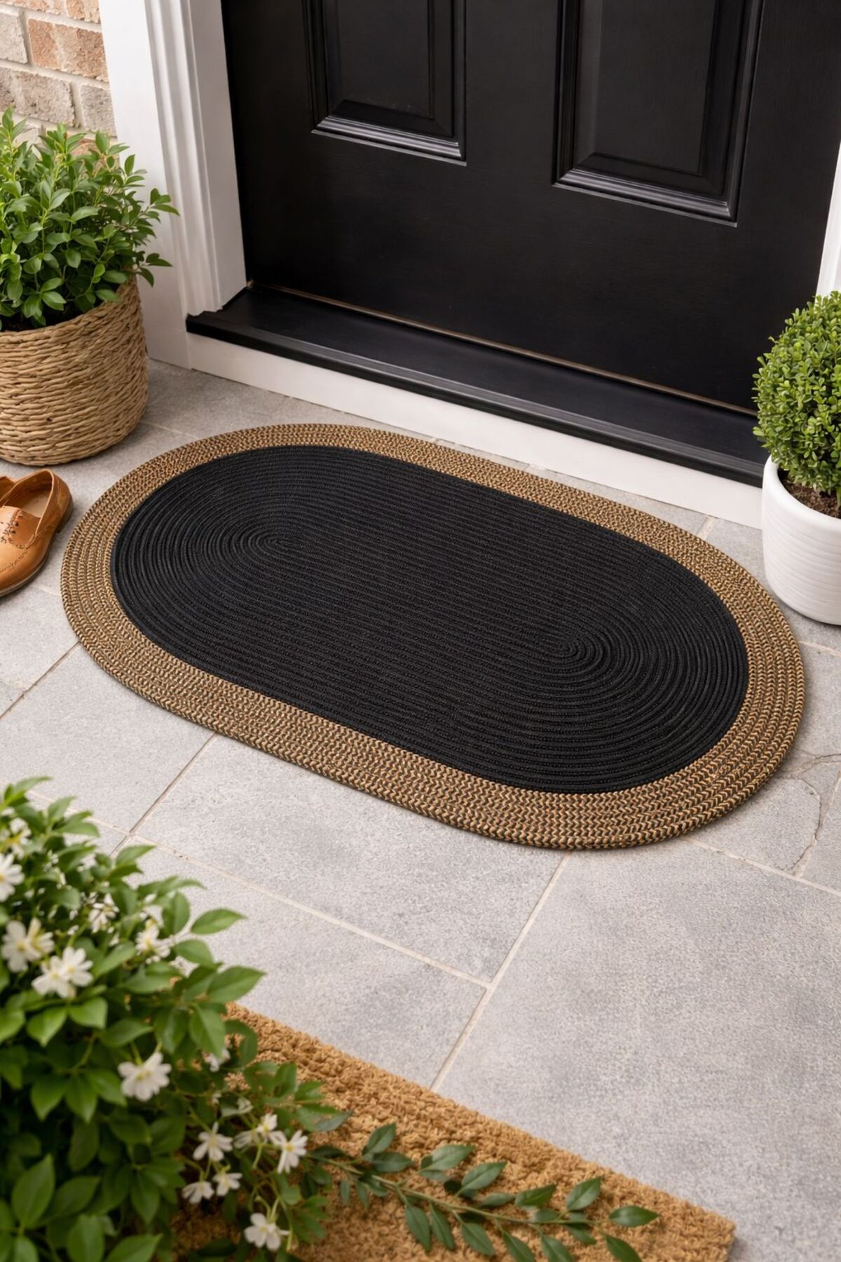 Namteksjüt wicker door front, bathroom. Kitchen. Living room. Living room mat, modern rug, souvenir