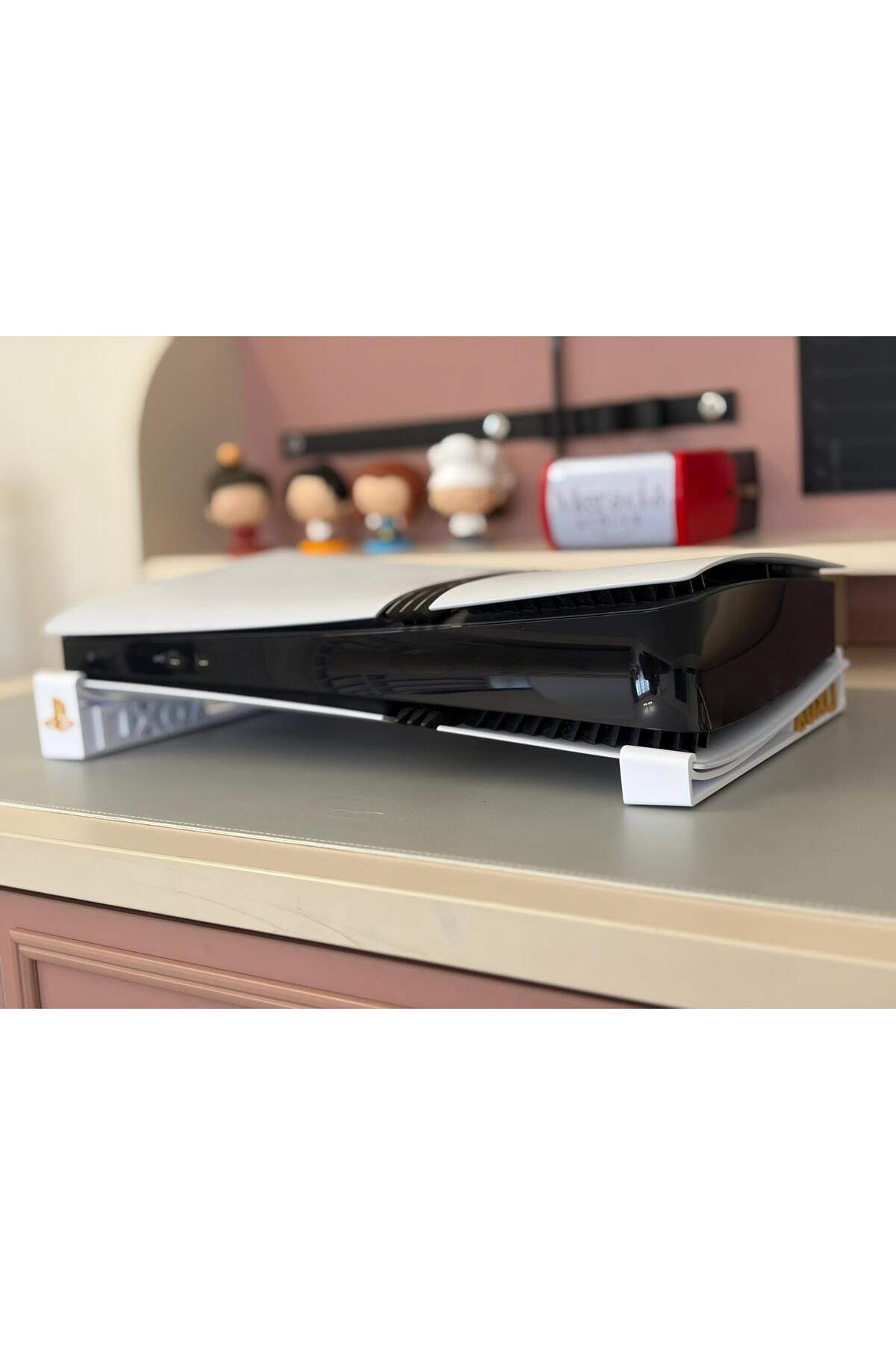 Merada Playstation 5 Pro ve Slim Uyumlu Yatay Stand (Dijital Sürüm