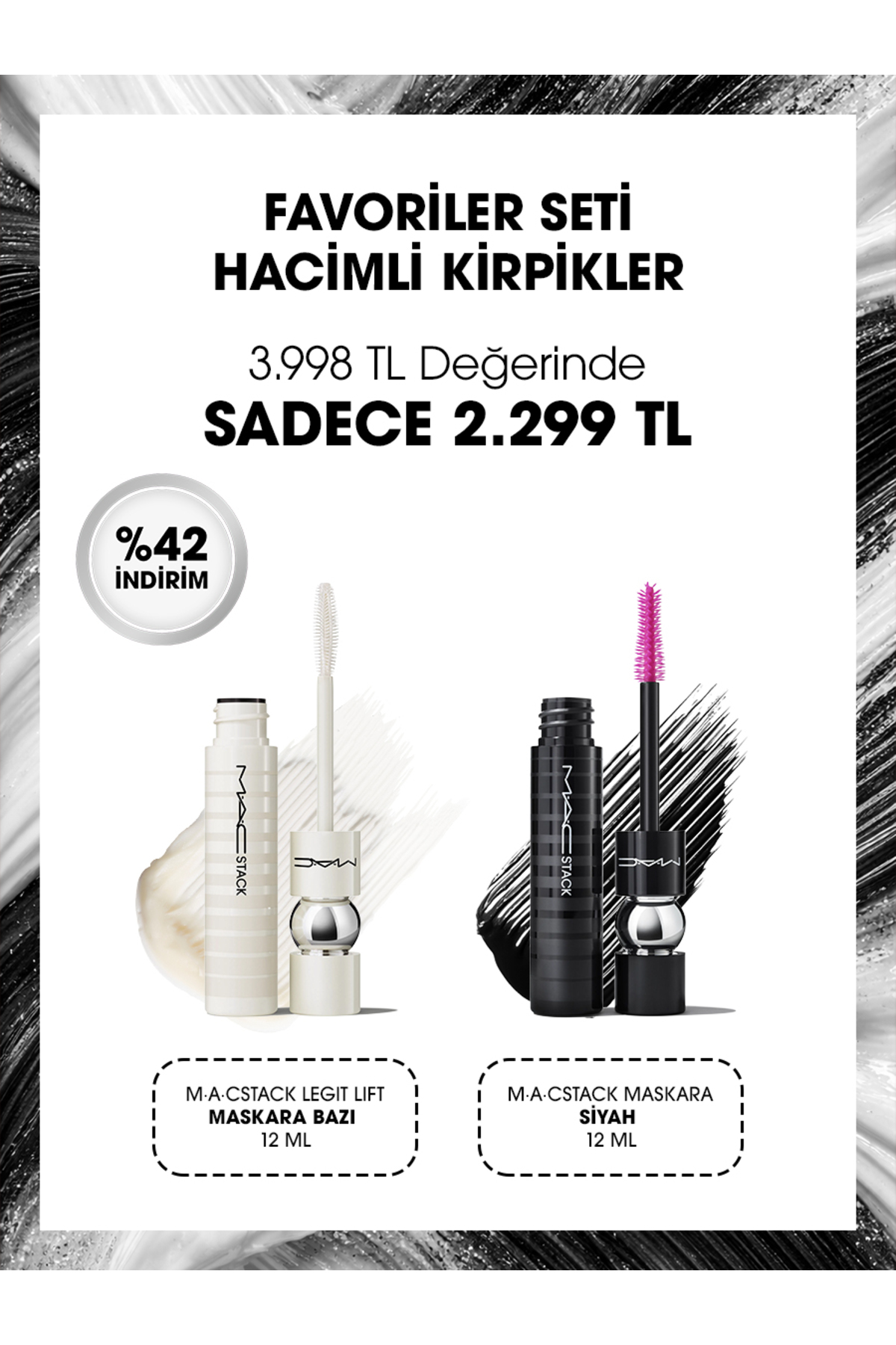 Mac Favoriler Seti Hacimli Kirpikler - Fiyatı, Yorumları
