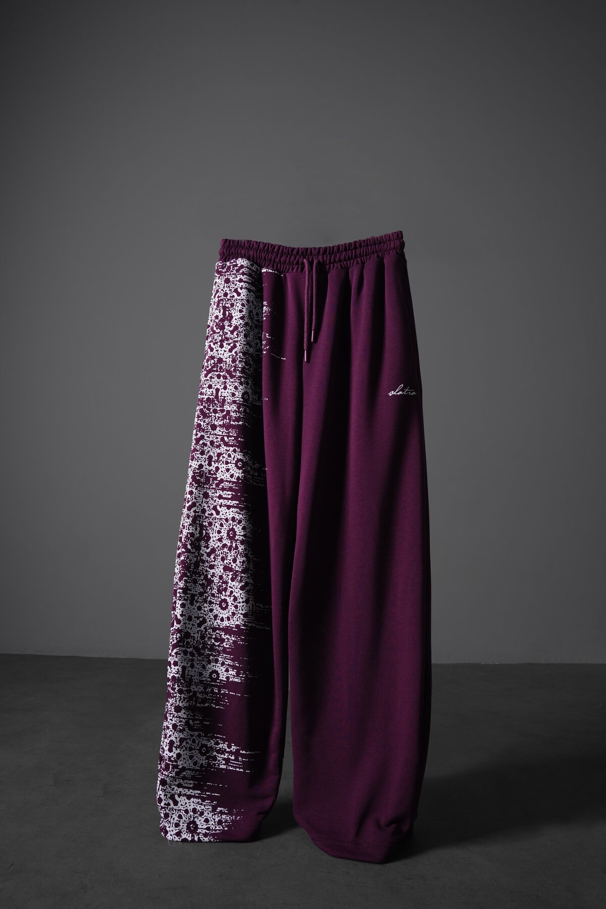 Slatra  Erkek Mürdüm Side Effect Baggy Eşofman