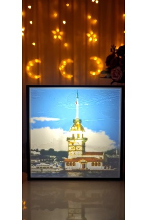 POLYFEZ Kişiye Özel Renkli Işıklı Fotoğraf Kutusu-Özel Tasarım-Dokunmatik-Typ...