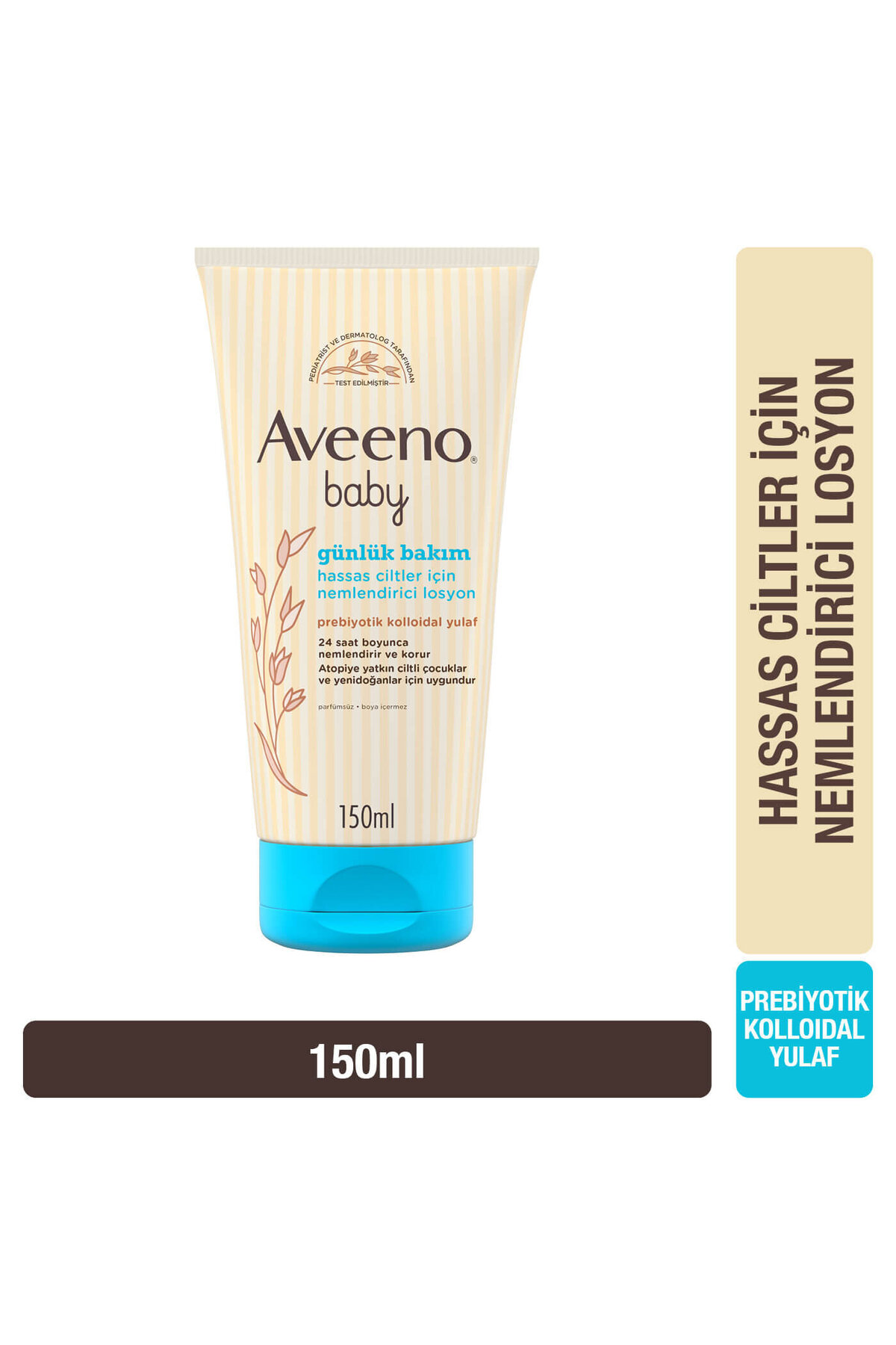 Aveeno Baby Bebek Losyonu 150 ml – Prebiyotik Kolloidal Yulaf ile Hassas Ciltler İçin Nemlendirici ve Koruyucu fotoğrafı 3 (önizleme)