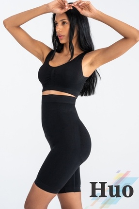 Huo Paçalı Korse Yüksek Bel Korse, Bel ve Basende Etkili Toparlayıcı Kalça Şe...